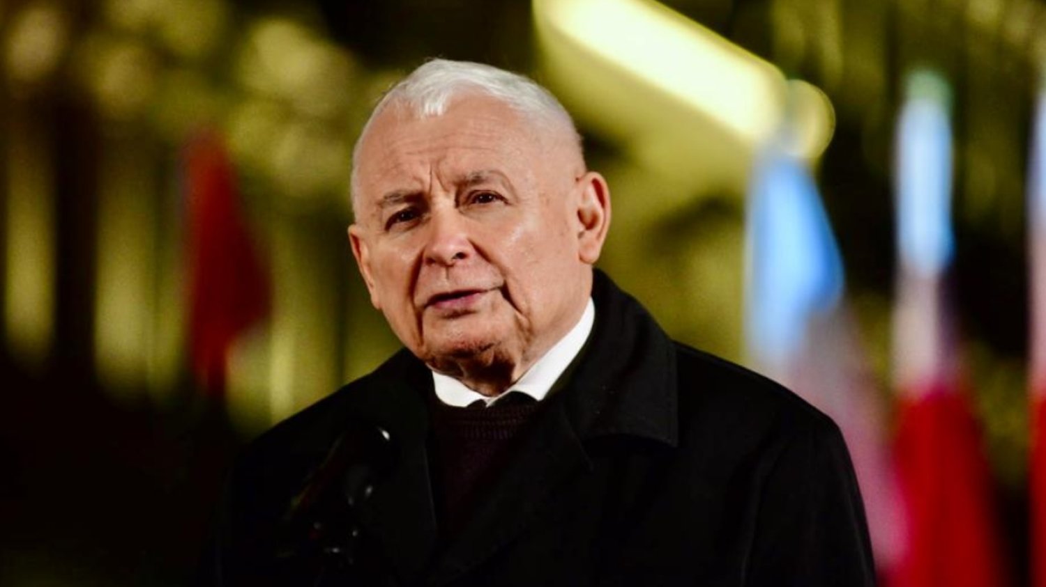 Jarosław Kaczyński wygłosił przemówienie z okazji 11 listopada.
