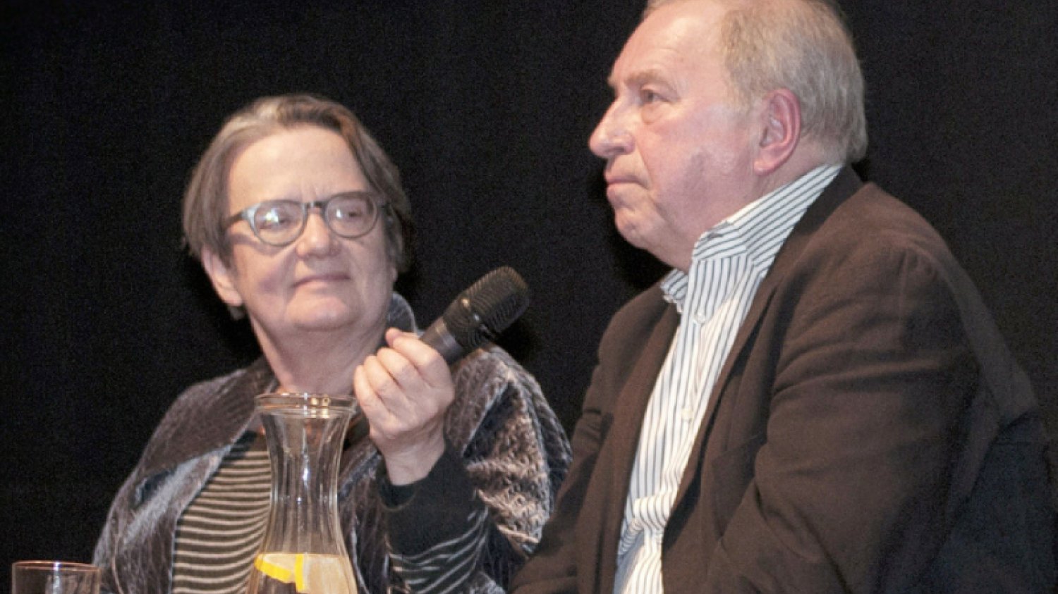 Wypadek Jerzego Stuhra po pijaku skomentowała Agnieszka Holland