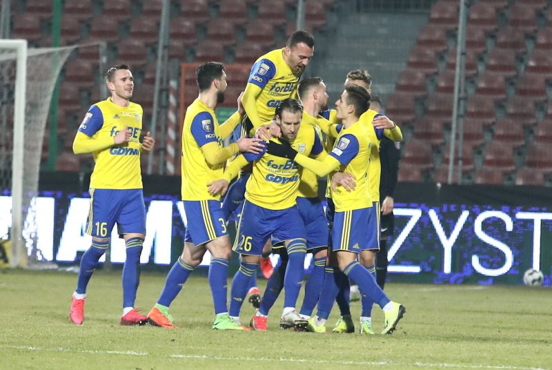 Arka Gdynia po raz czwarty w historii zagra w finale Pucharu Polski