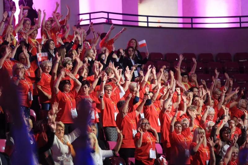 Na Kongresie Kobiet były panie z całej Polski, także ze wsi.