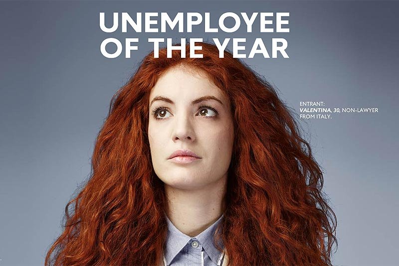 "Unemployee of the Year" - nowa kampania Benettona ma zwrócić uwagę na problem bezrobocia wśród młodych.
