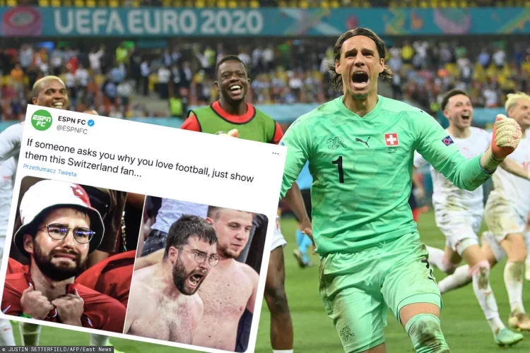 Kim jest kibic Szwajcarii z meczu z Francją? To Luca Loutenbach.