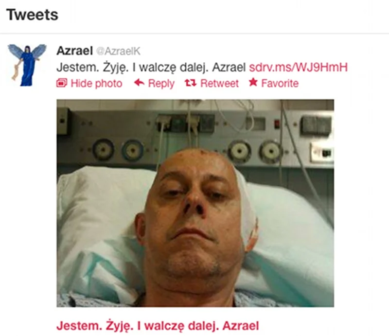 Azrael Kubacki, bloger.