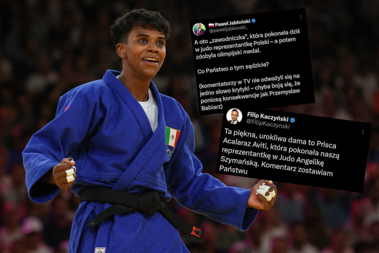 Patrzę na oburzenie prawicy i łapię się za głowę. Zarzucają, że Polka na IO przegrała z... facetem Hejt na kobiety na IO. Prawica sugeruje, że Polka przegrała z facetem