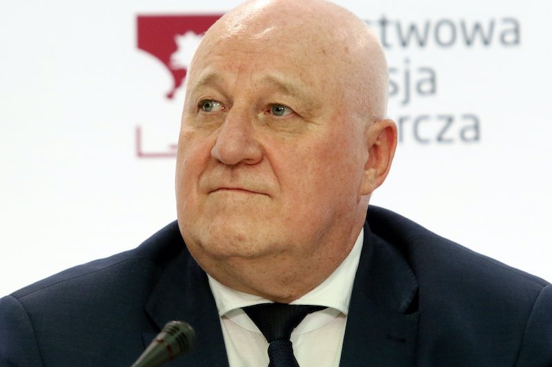 Sylwester Marciniak, przewodniczący Państwowej Komisji Wyborczej.