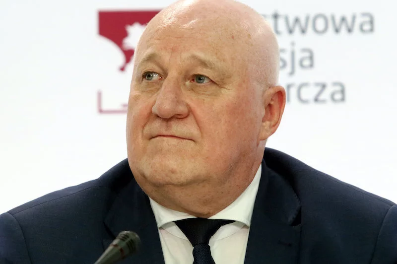 Sylwester Marciniak, przewodniczący Państwowej Komisji Wyborczej.
