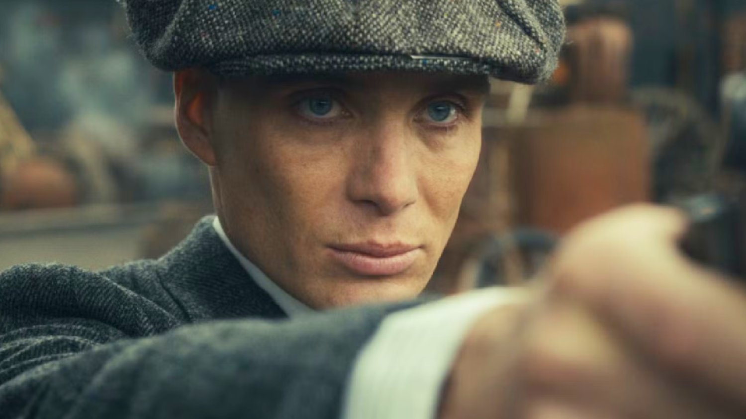 "Peaky Blinders" za darmo na VOD Cillian Muprhy jako Tommy Shelby w "Peaky Blinders"