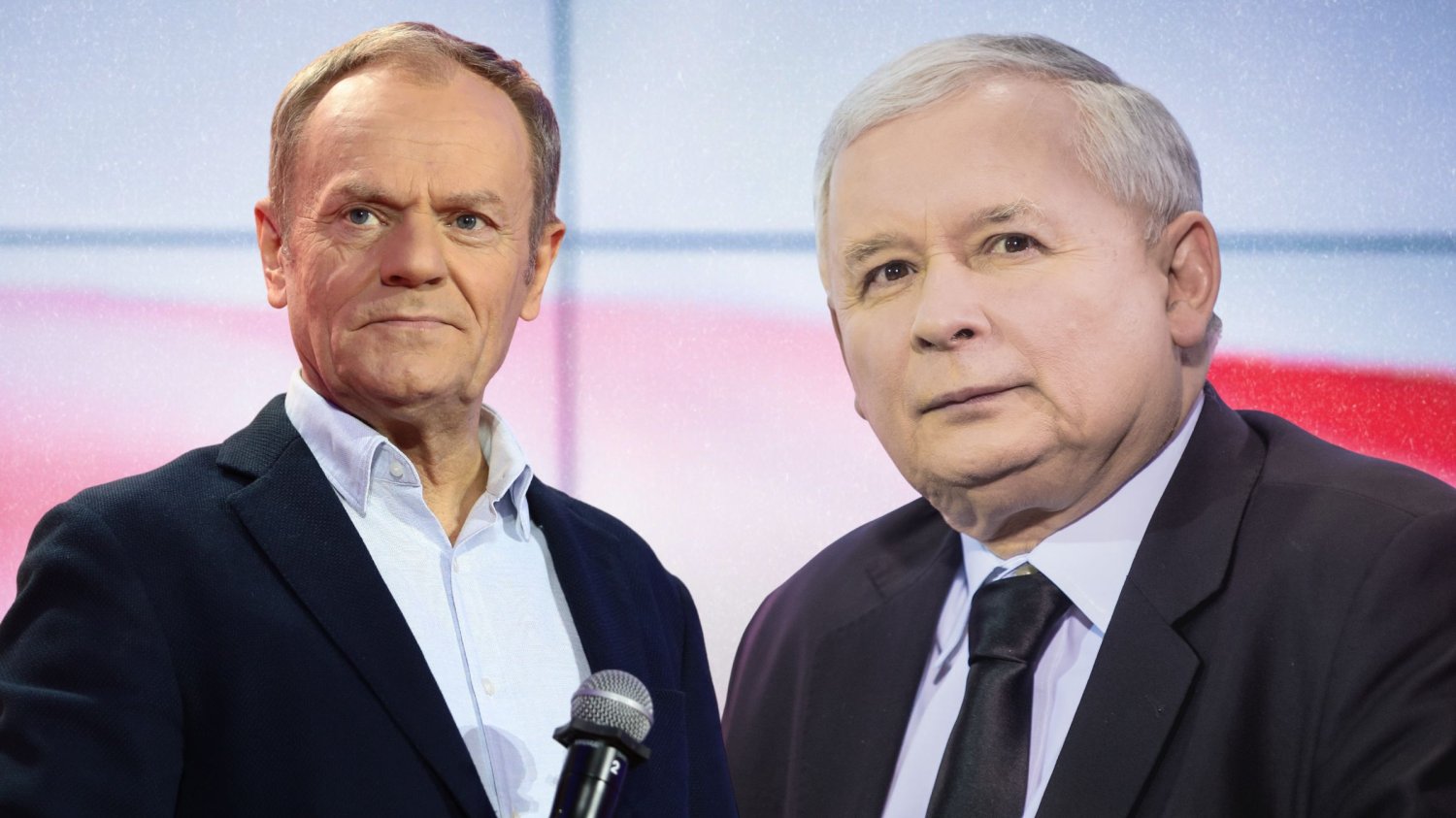 Nowy sondaż partyjny. Wyniki KO, PiS, Konfederacji, PSL, Polski 2050 i Lewicy Donald Tusk i Jarosław Kaczyński