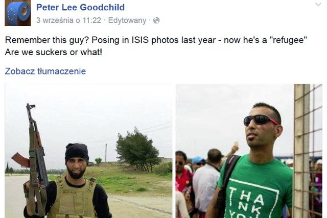 Z ustaleń agencji AP wynika, że Al Saleh walczył po stronie Wolnej Armii Syrii