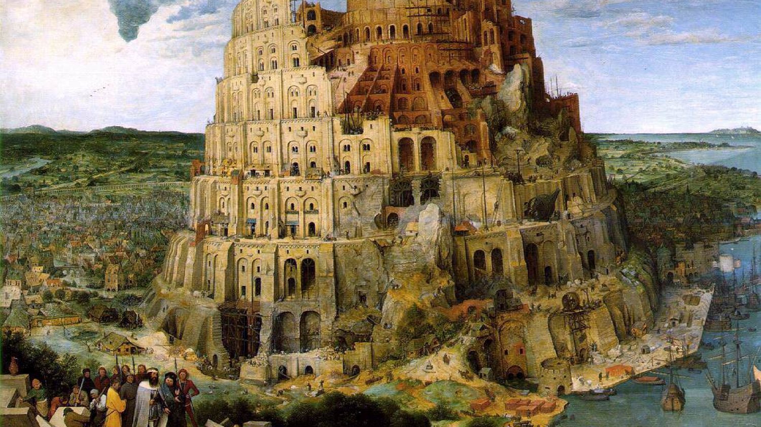 "Wieża Babel" (1563) Piotr Bruegel Starszy