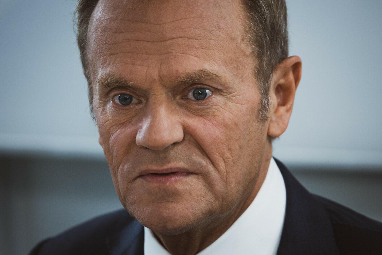 Donald Tusk pożegnał Tomasza Wołka. Donald Tusk pożegnał Tomasza Wołka.
