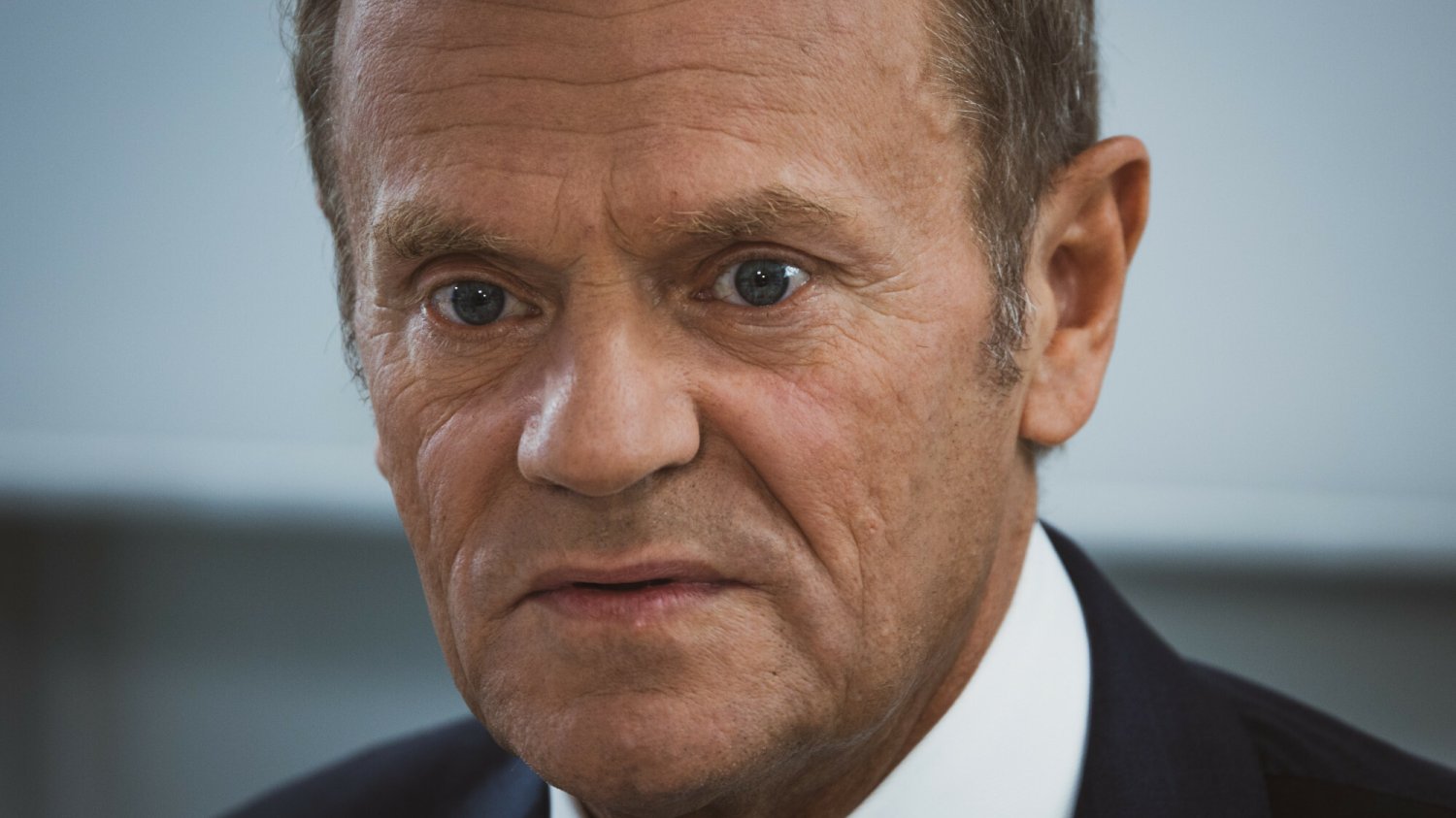 Donald Tusk pożegnał Tomasza Wołka. Donald Tusk pożegnał Tomasza Wołka.