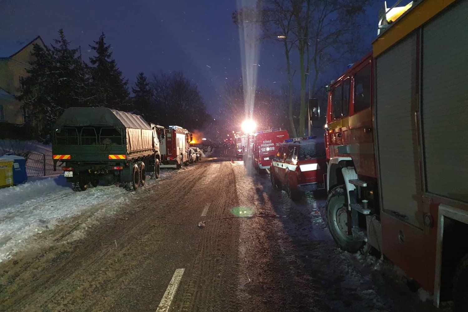 Ponad 100 mieszkańców Płocka zostało ewakuowanych
