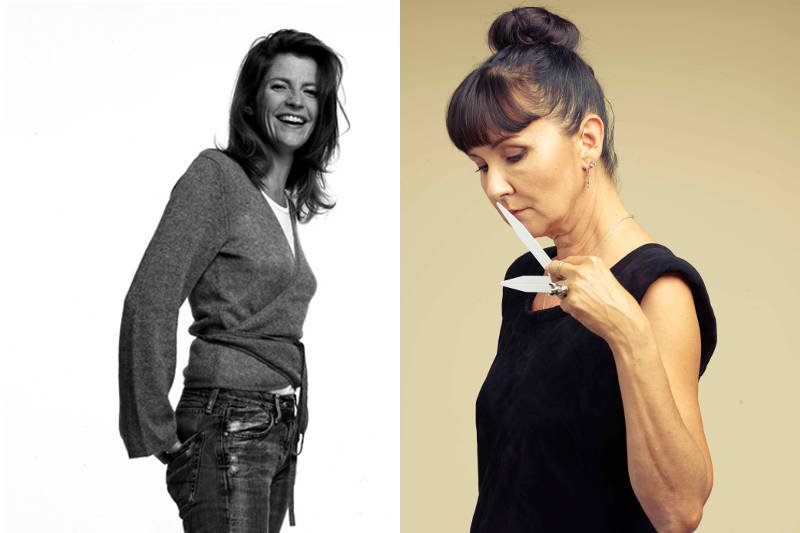 Od lewej Alienor Massenet z IFF i Annick Menardo z Firmenich