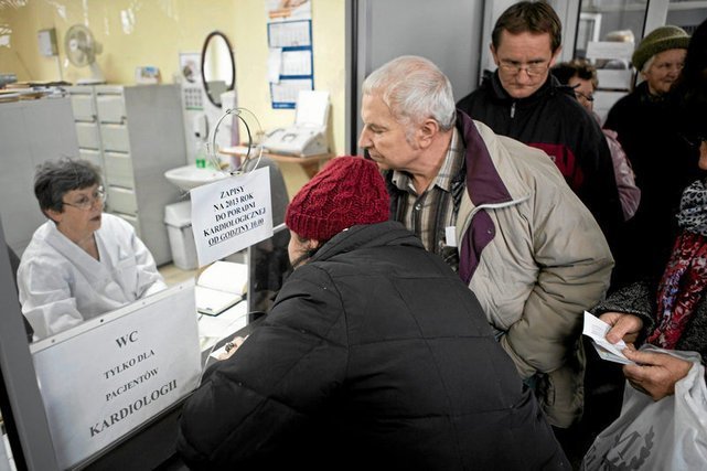 Kolejka do kardiologa jest coraz dłuższa.