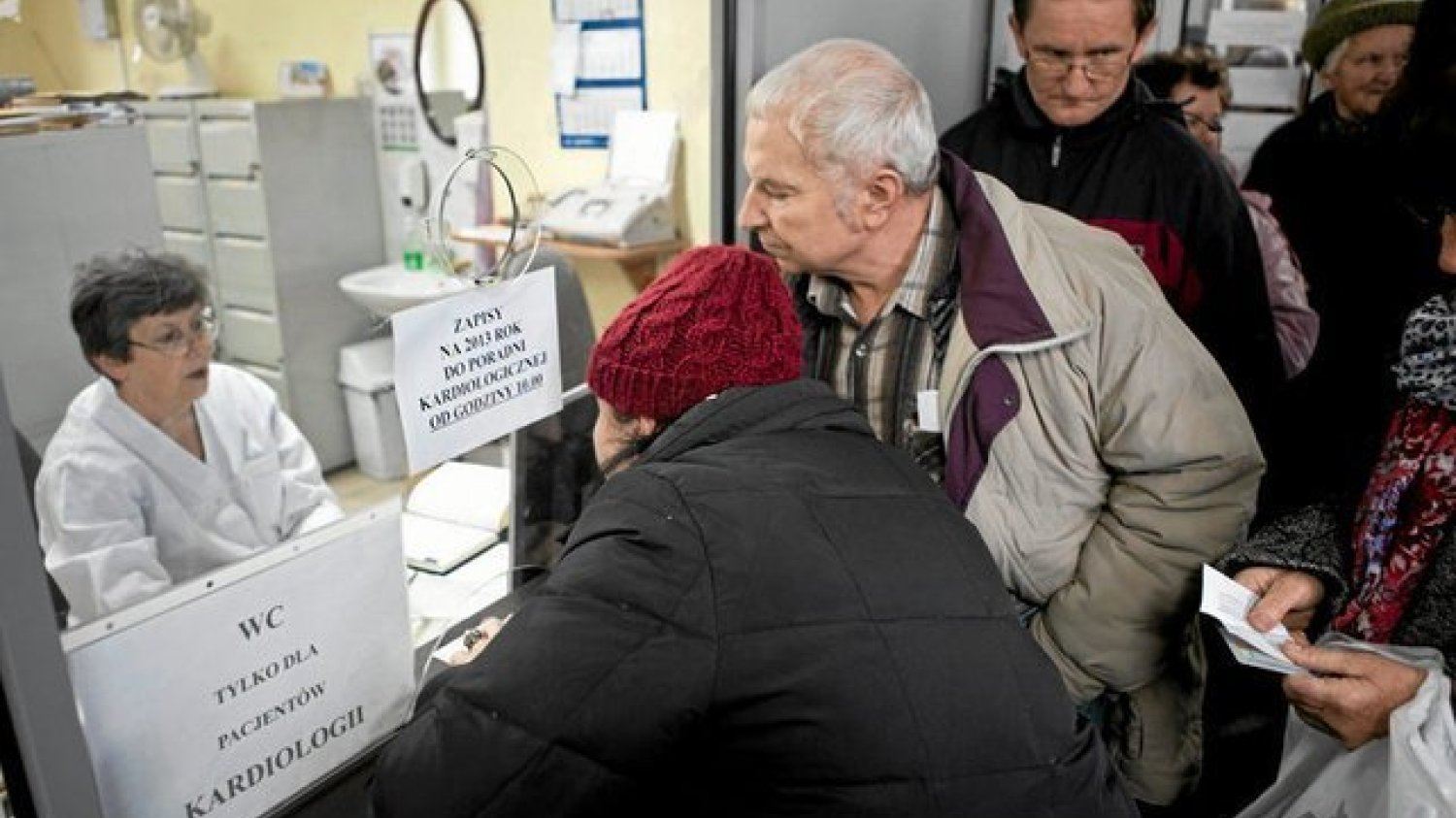 Kolejka do kardiologa jest coraz dłuższa.
