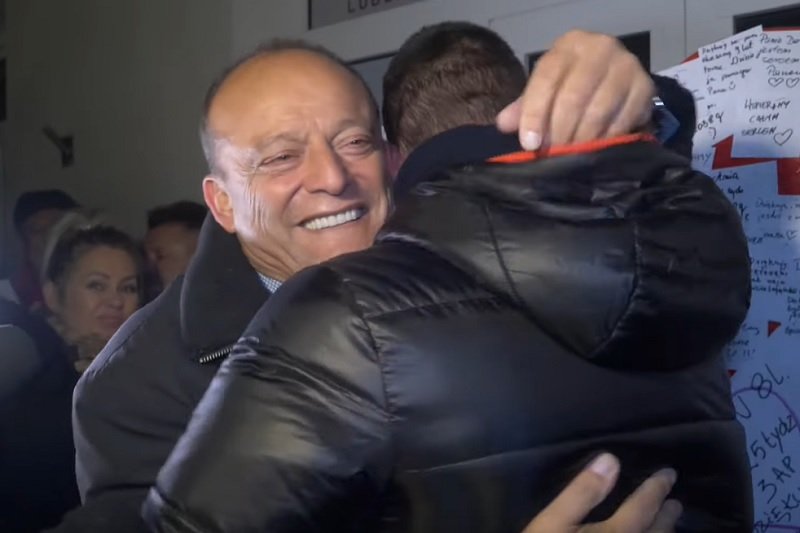 Riad Haidar spotkał swojego dawnego pacjenta. I nie ukrywał swojego wzruszenia.