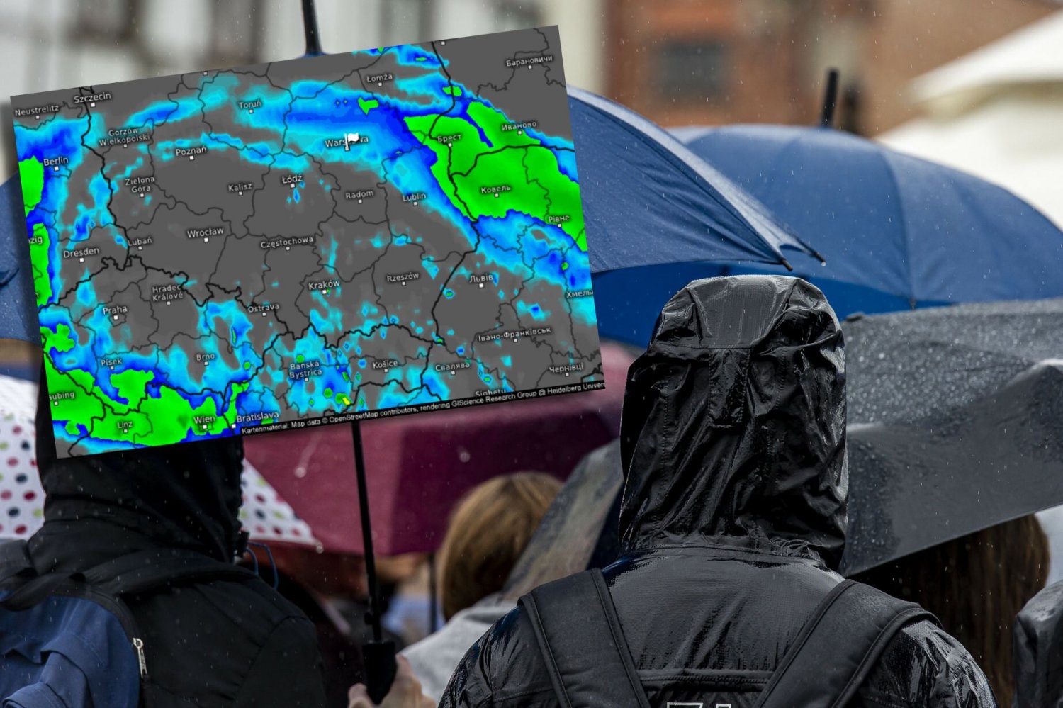 Prognoza pogody. Najbliższe dni przyniosą opady deszczu