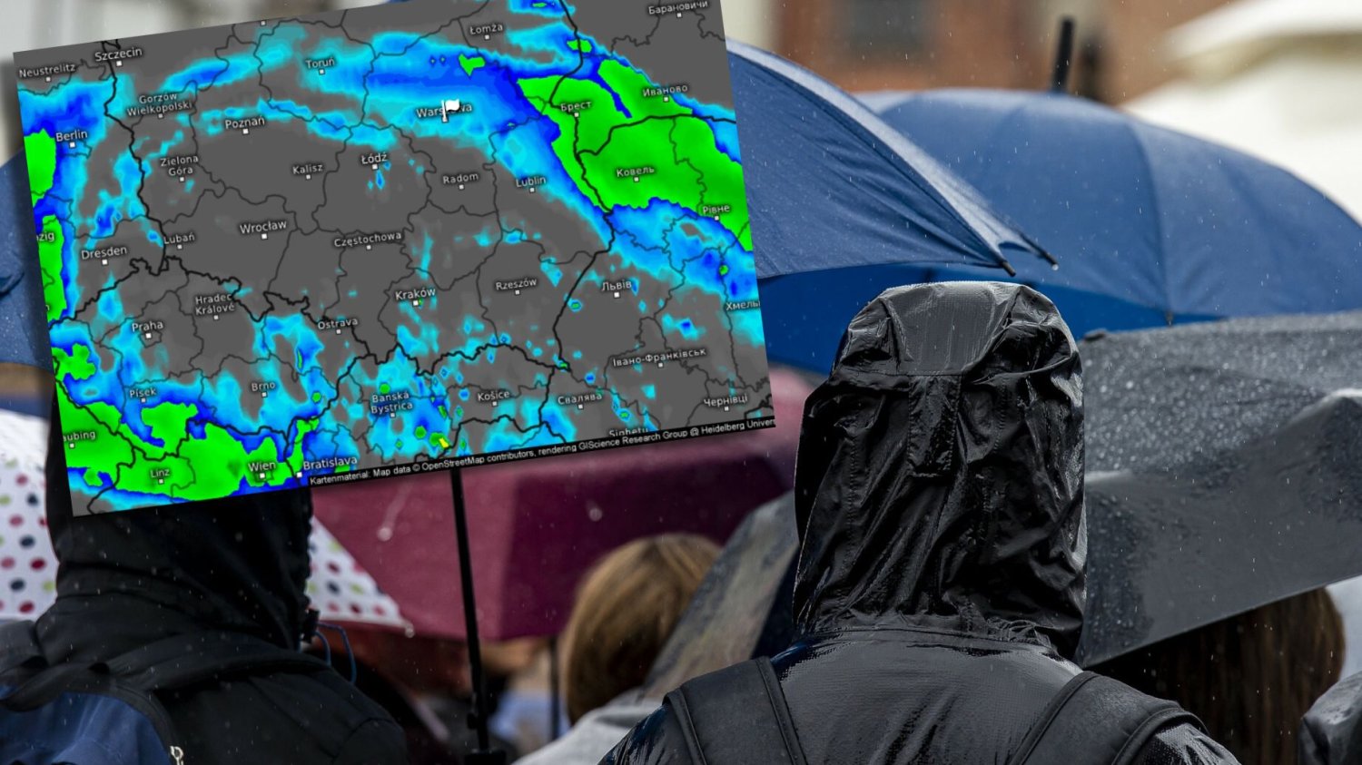 Prognoza pogody. Najbliższe dni przyniosą opady deszczu
