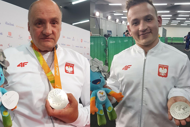 Pierwsi polscy paraolimpijczycy z medalami.