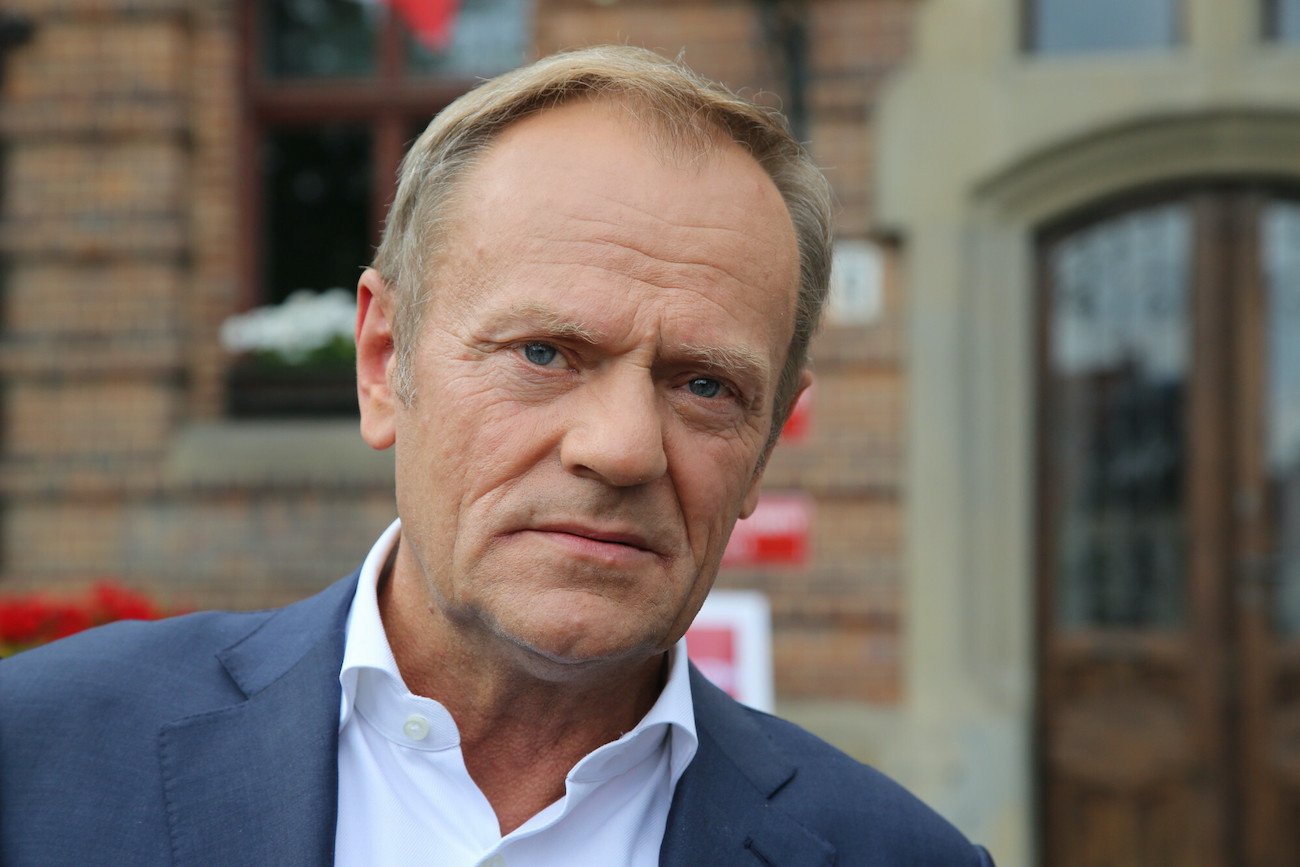 Donald Tusk, przewodniczący Platformy Obywatelskiej, wziął udział w MeetUp.