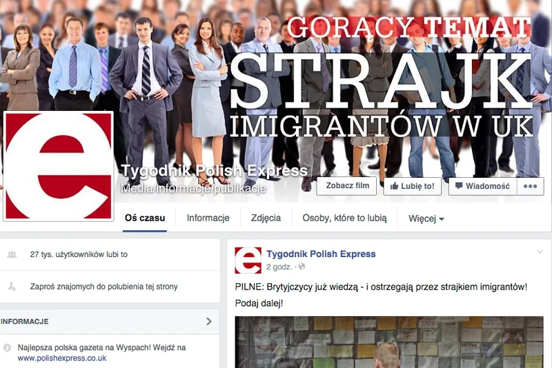 Akcja na Facebooku trwa