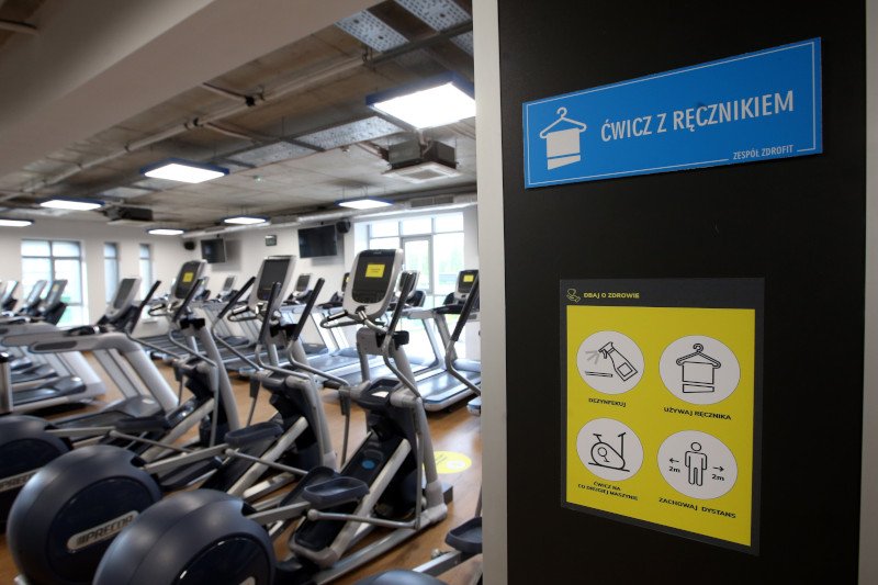 Kluby fitness i siłownie przygotowują się na ponowne otwarcie.