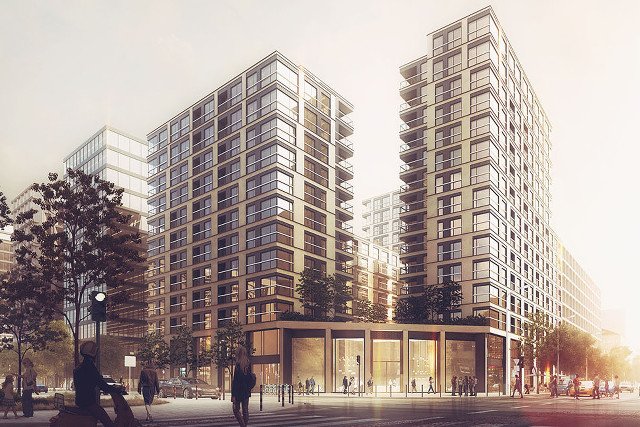 Mennica Residence przy ulicy Grzybowskiej w Warszawie. Ledwo podano ceny, a już ponad połowa mieszkań sprzedana.