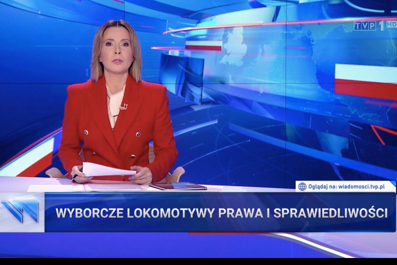 TVP w charakterystyczny dla siebie sposób informowało o liderach list PiS