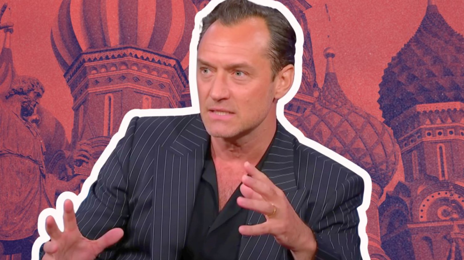 Jude Law jako Władimir Putin w "The Wizard of the Kremlin" Jude Law jako Władimir Putin