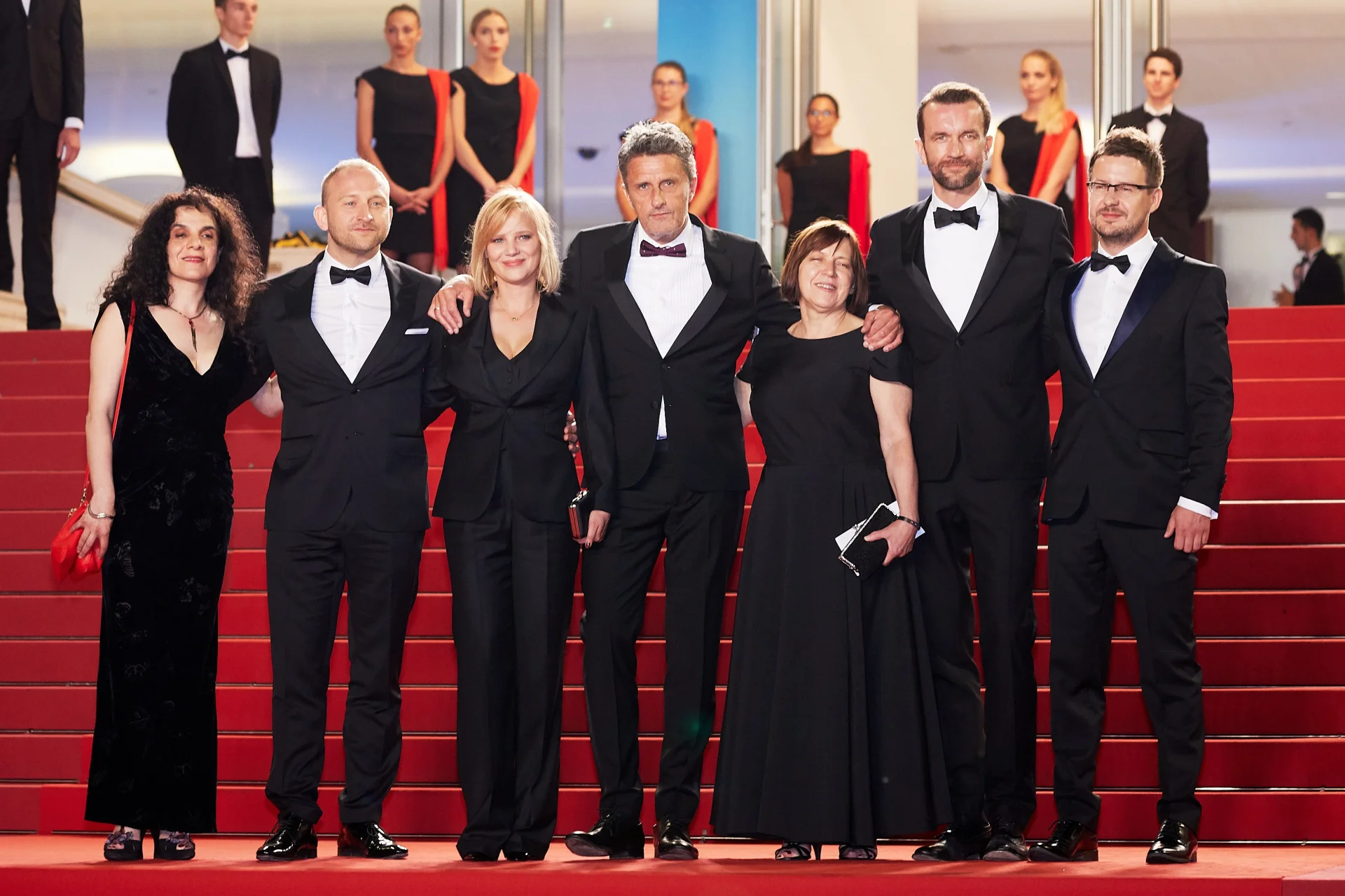 Ekipa filmu na czerwonym dywanie w Cannes