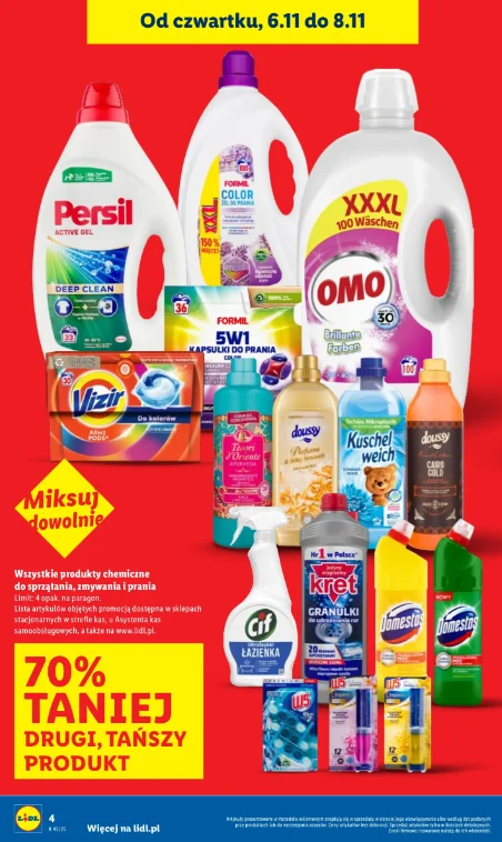 Lidl i Biedronka mocno obniżyły ceny chemii do domu. Tylko do soboty Lidl i Biedronka mocno obniżyły ceny chemii do domu. Tylko do soboty