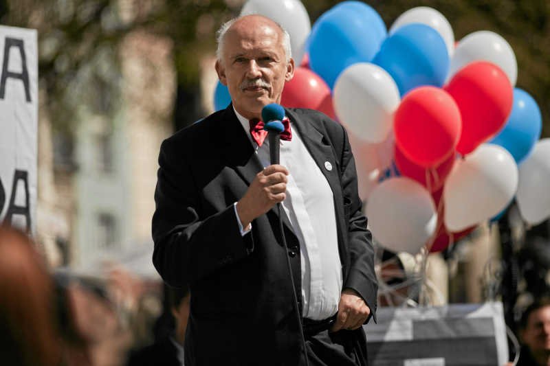 Andrzej Saramonowicz przekonuje, że Janusz Korwin-Mikke to pożyteczny idiota Rosji.