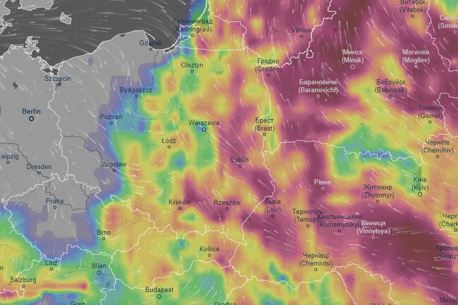 Jak prognozują Łowcy burz, możliwa będzie trąba powietrzna.