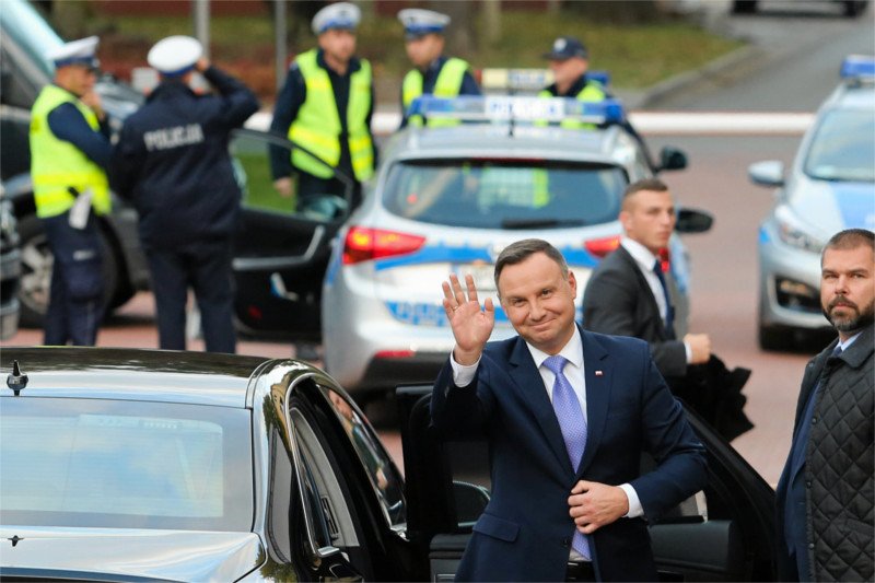 Andrzej Duda odwiedził chłopca, którego po południu potrącił radiowóz z kolumny prezydenckiej.