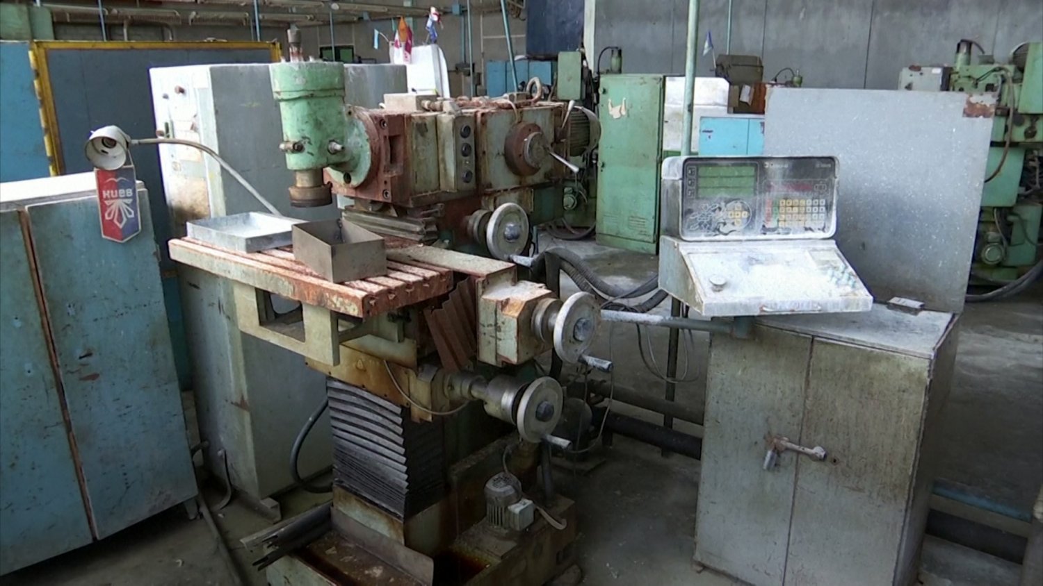 Respirator z opuszczonej fabryki Burevisnyk