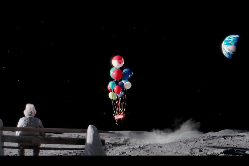 Świąteczna reklama domu handlowego John Lewis.