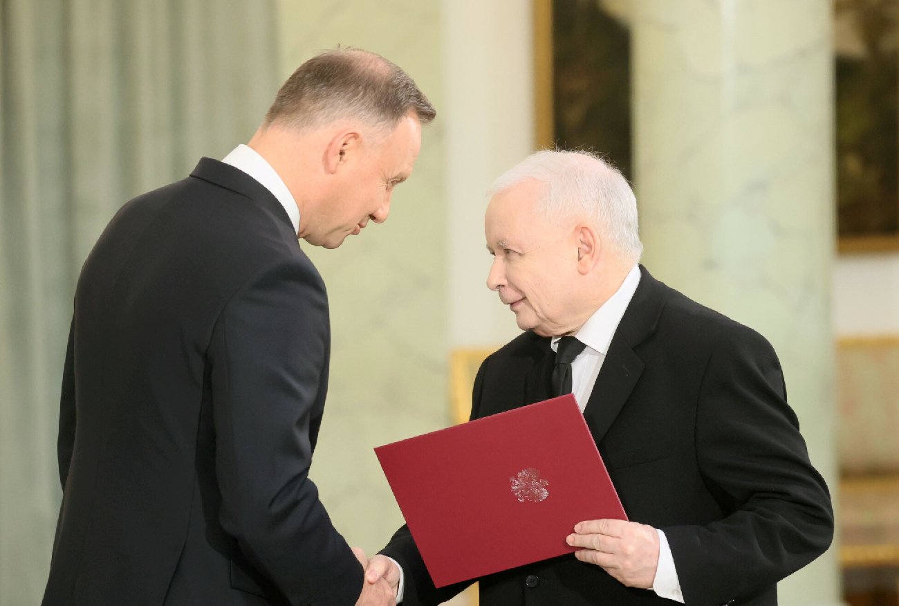 Andrzej Duda i Jarosław Kaczyński