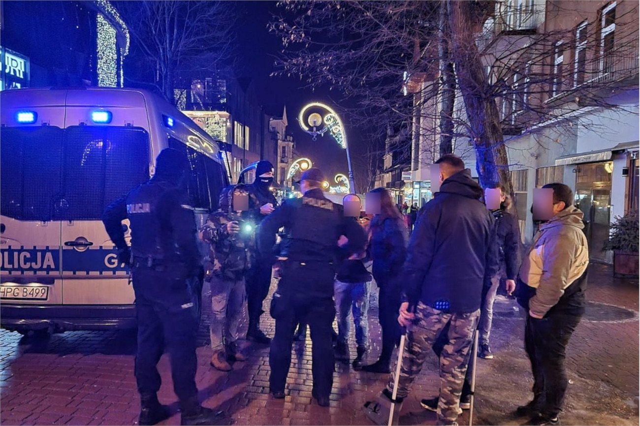 Policja w Zakopanem interweniowała ponad 100 razy.