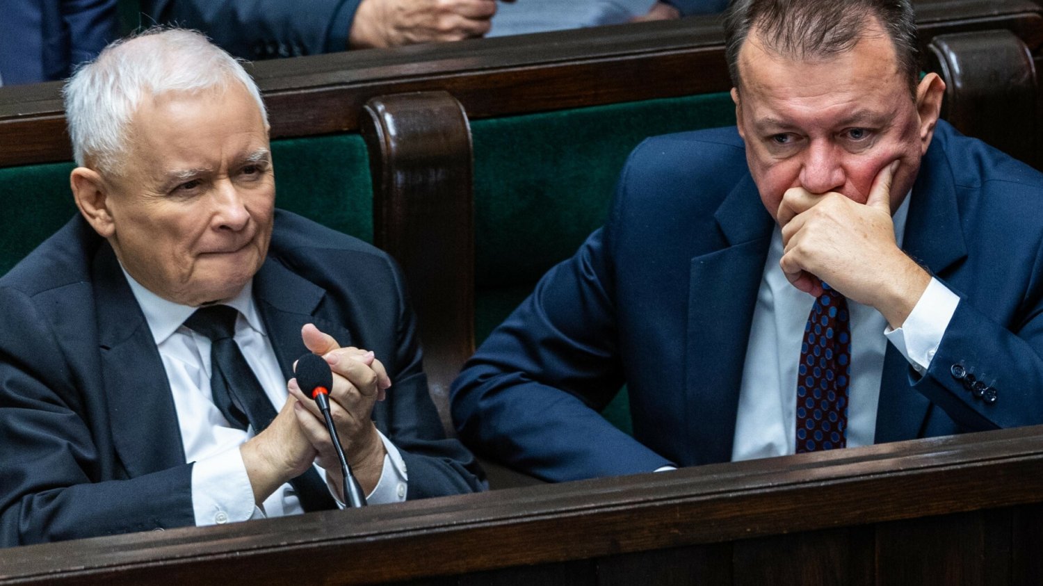 Dr Oczkoś ocenił szanse Błaszczaka. A tak Błaszczak widzi swój start.
