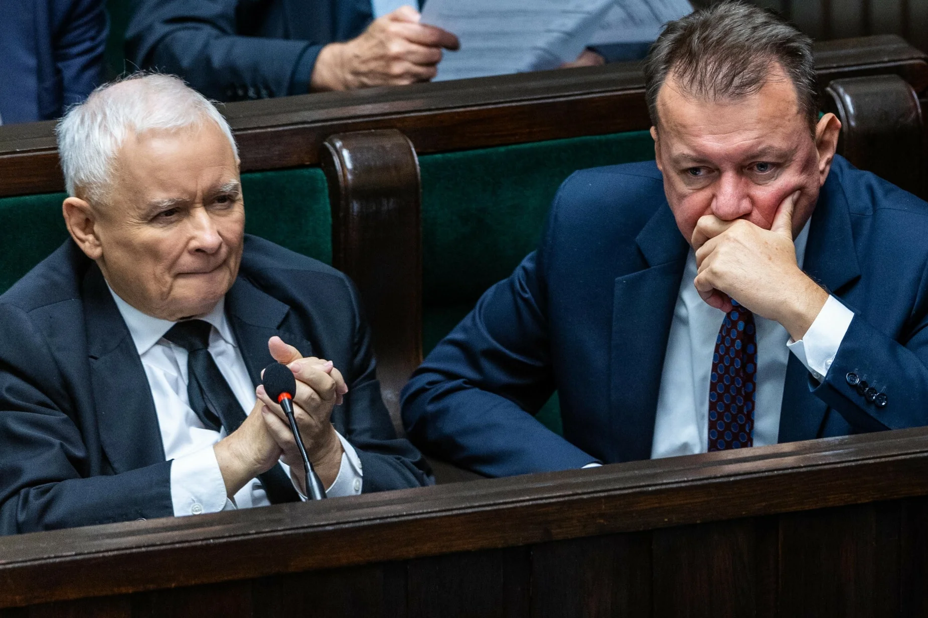 Dr Oczkoś ocenił szanse Błaszczaka. A tak Błaszczak widzi swój start.