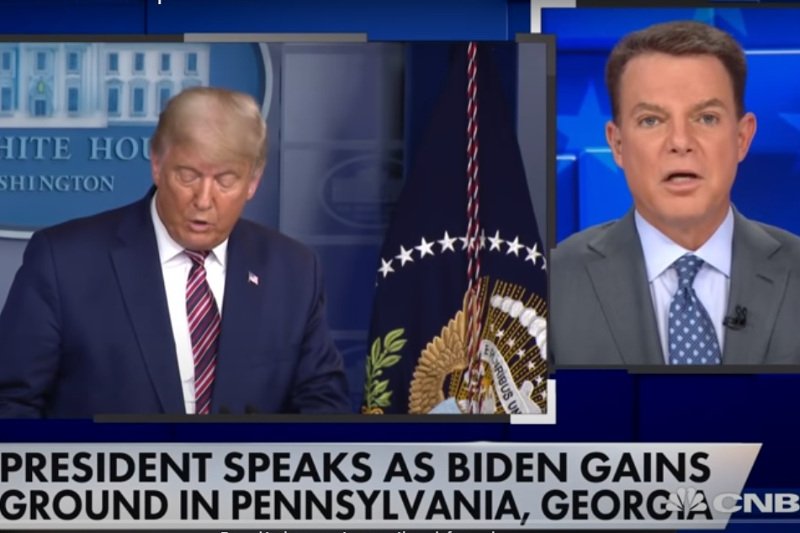 Amerykańskie stacje telewizyjne ściągnęły z wizji przemówienie Trumpa.