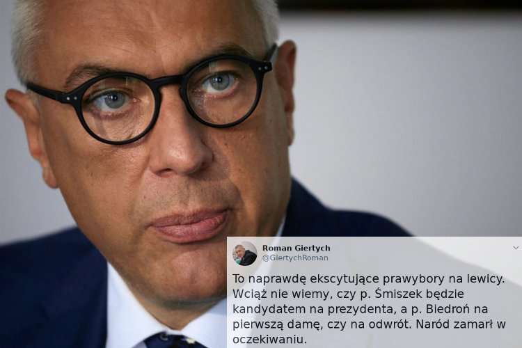 Roman Giertych zaatakował Śmiszka i Biedronia w homofobicznym tweecie