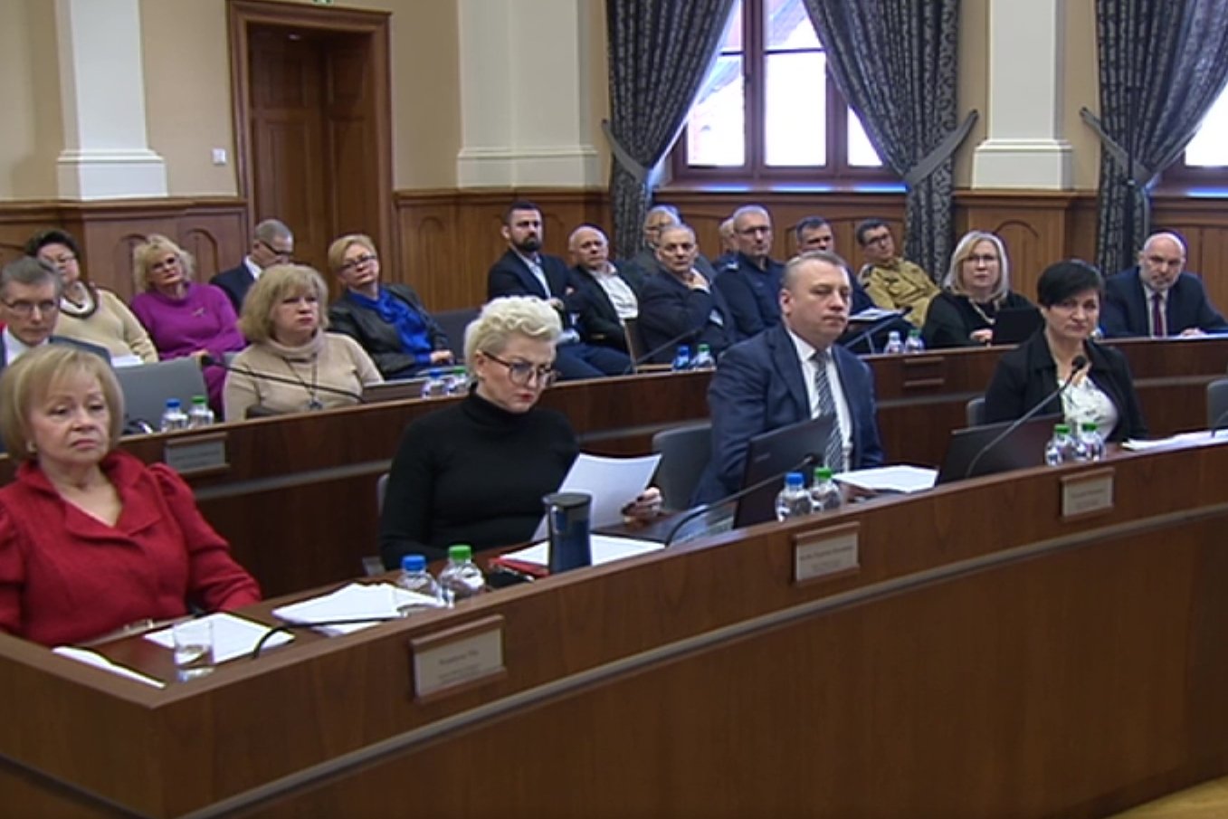 Sesja rady miasta w Olsztynie