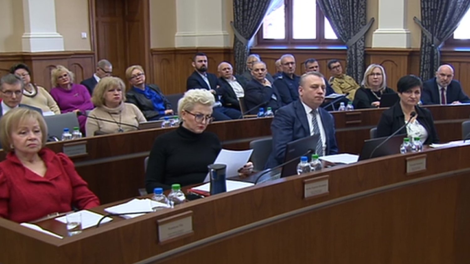 Sesja rady miasta w Olsztynie