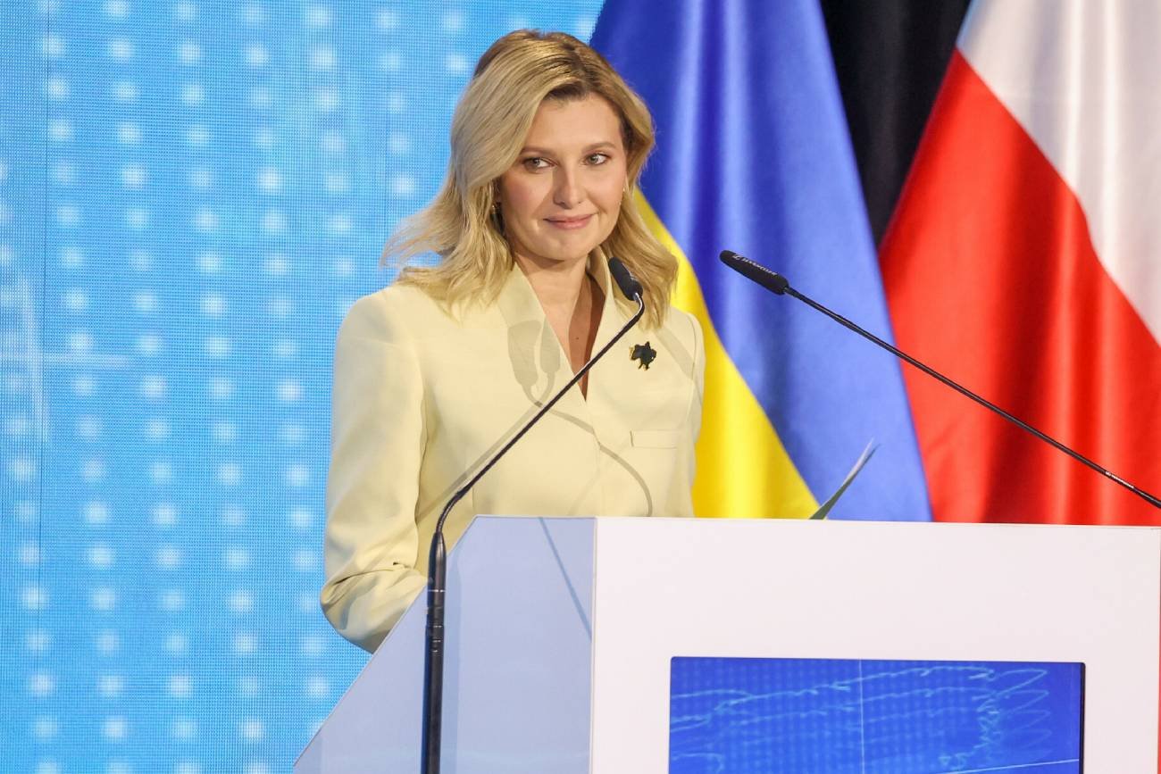 Ołena Zełenska w Warszawie dziękuje prezydentowi Dudzie. Wsparcie Polski