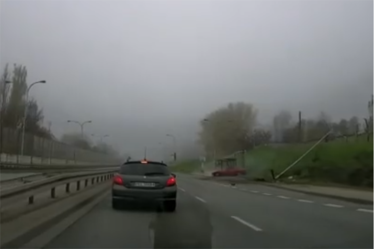 Zdarzenie wyglądało bardzo groźnie.