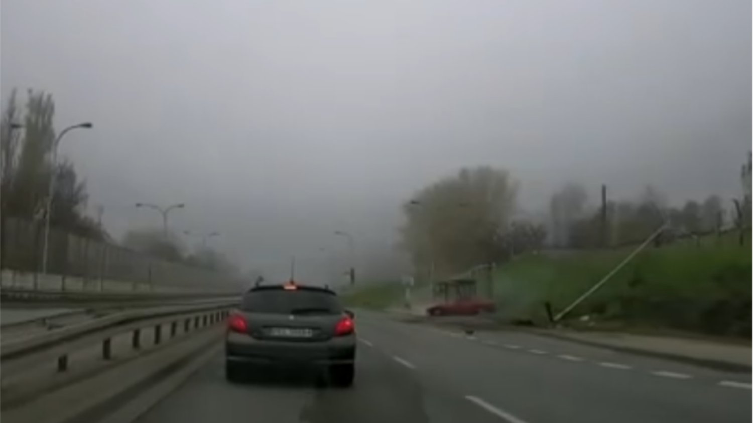 Zdarzenie wyglądało bardzo groźnie.