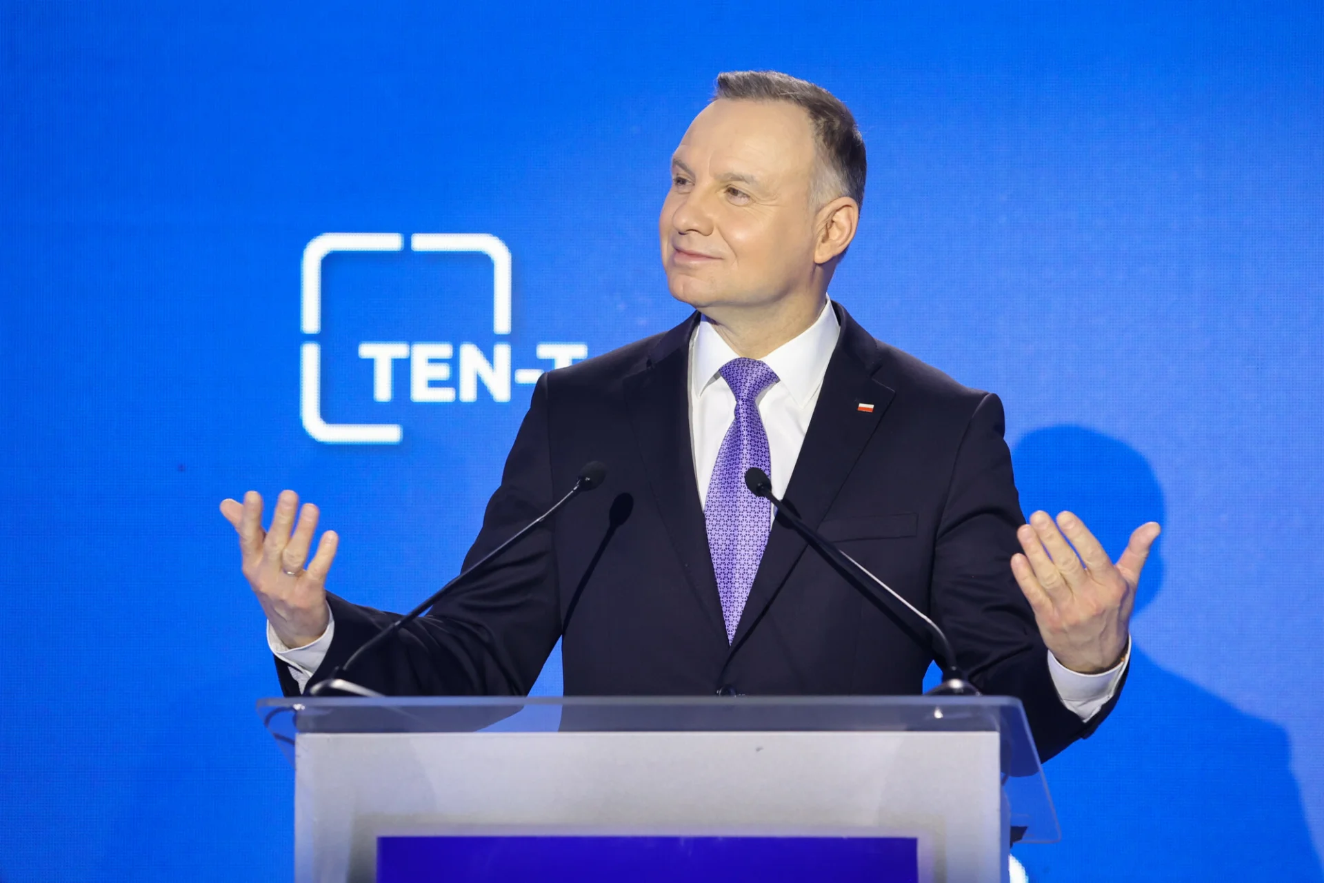 Andrzej Duda chyba sam uwierzył, że jest poważnym politykiem