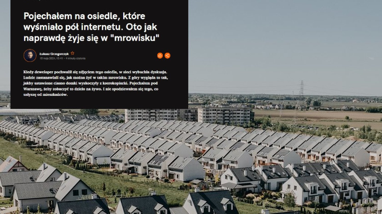 Sonda naTemat pokazała prawdę o osiedlach, które wyglądają jak kopiuj-wklej